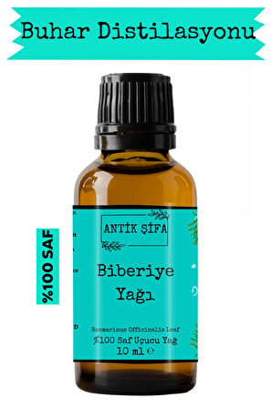 Biberiye Yağı (10 ml)- %100 Saf Seyreltilmemiş Biberiye Uçucu Yağı