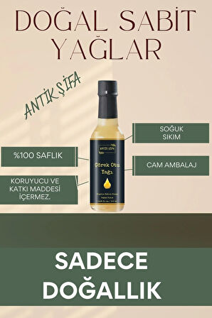 Çörek Otu Yağı 100 ml - Soğuk Sıkım %100 Saf Yerli Doğal ( Acı içim ) Cold Press Çörekotu Yağı
