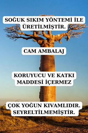 Baobab Yağı ve Buğday Yağı (20ml + 20ml) -%100 Doğal Soğuk Sıkım Yüz Yogası Yağı Seti