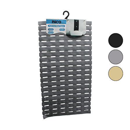 DİKDÖRTGEN-EKO PVC   VANTUZ-RENKLİ  KAYDIRMAZ BANYO - KÜVET PASPAS37X68CM 