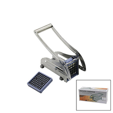 MANUEL PATATES - SEBZE DİLİMLEME MAKİNESİ  KOMPLE METAL ÜSTTEN KOLLU 