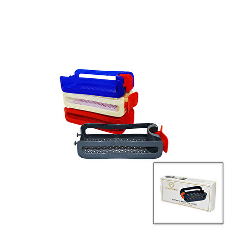 MUTFAK VE BANYO RAF SEPETİ SİLİKON TUTACAKLI 21-30MM 