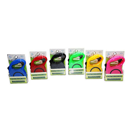 3MT KÖPEK TASMASI MAKARALI RETRACTABLE DOG LEASH PET SHOP 