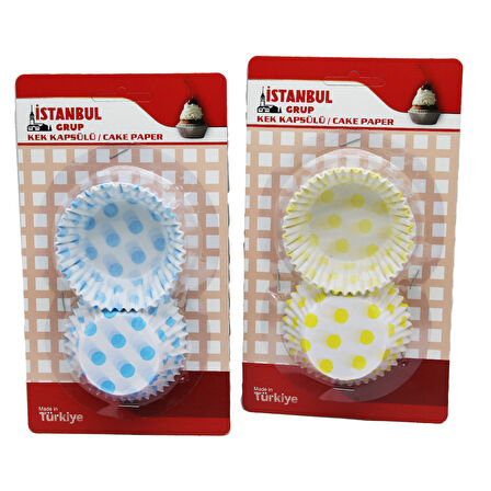 KIRMIZI KARTELA - BÜYÜK MUFFİN KAĞIT KEK KAPSÜLÜ 