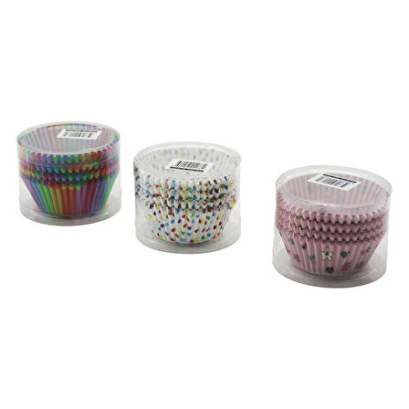 1200 ADET YUVARLAK - İNCE MUFFİN KAĞIT KEK KAPSÜLÜ AĞIZ ÇAP: 6.5CM - DERİNLİK: 2.5CM (4490)