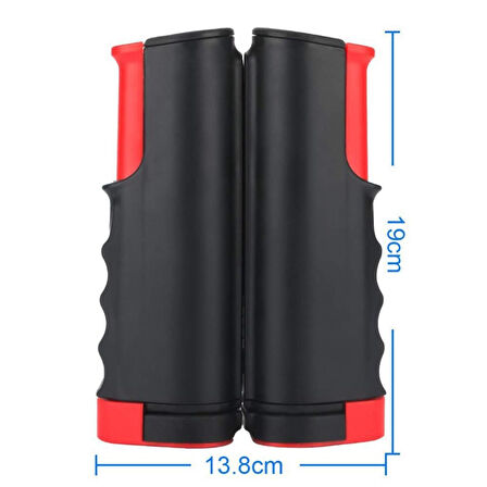 Teleskopik Taşınabilir Kaymaz Ping Pong Masa Tenisi Filesi Aparatı (4490)