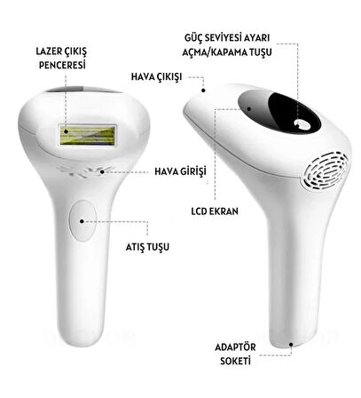 Profesyonel  Lazer Epilasyon Aleti 999.999 Atım Tüy Alma Cihazı Kadın Erkek lazer IPL Tüm Bölge  