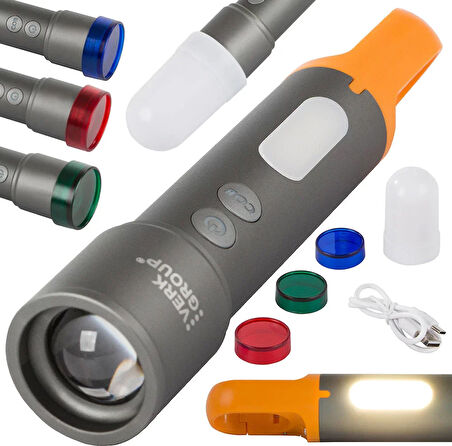 El Feneri X723 Cb-X723 Taktik Feneri Askeri Meşale  