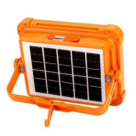 USB Şarjlı Solar Projektör  