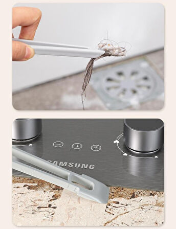 Döner Başlıklı Temizlik Fırçası Cımbızlı (4490)