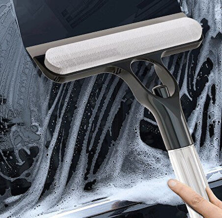 4 in 1 Spreyli Çek Çekli Camsil ve Fırça Aparatı (4490)