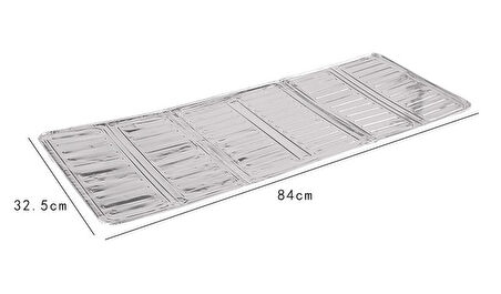 Ocak Kenarı Yağ Koruyucu Alüminyum Levha 32,5*84 cm (4490)