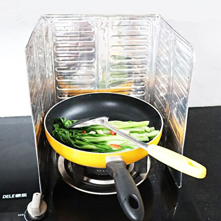 Ocak Kenarı Yağ Koruyucu Alüminyum Levha 32,5*84 cm (4490)