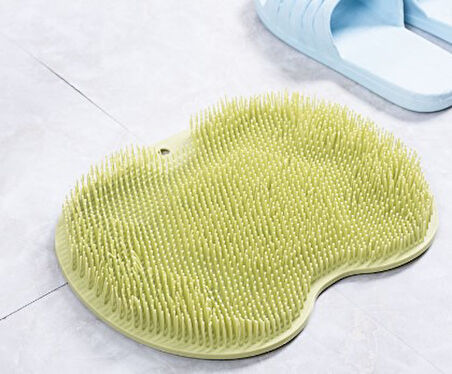 Vantuzlu Banyo Sırt Fırçası ve Masaj Matı (4490)