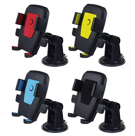 Araç İçi Cam ve Torpido Vantuzlu Telefon Tutucu (4490)