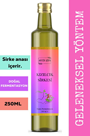 Alıç Sirkesi ve Kızılcık Sirkesi ( 250 ml + 250 ml ) - Doğal Fermente