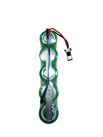 SERTEC 6V 5S1P AA 800 MAH KABLO + SİYAH KONNEKTÖRLÜ OYUNCAK PİLİ (491491)