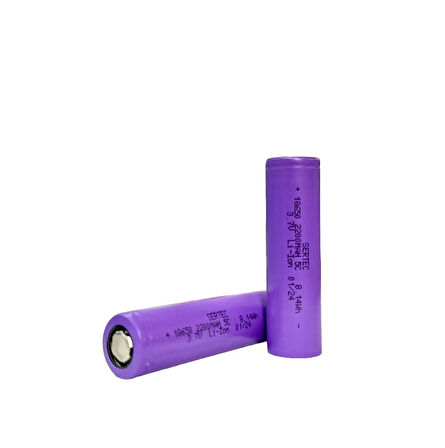 18650 3.7V 2200 Mah 5C Li-Ion Şarjlı Pil (491491)