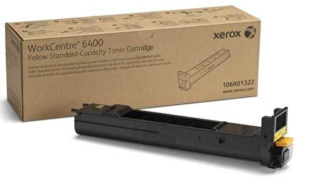 Xerox 6400 (106R01322) Sarı Orjinal Toner