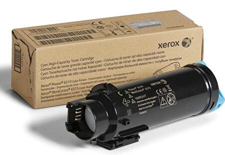 Xerox Phaser 6510 - (106R03485) Mavi Orjinal Toner Yüksek Kapasiteli