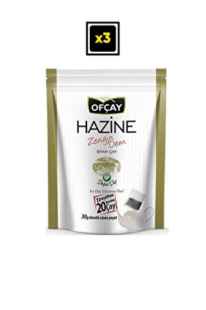 Ofçay Hazine Demlik Poşet Çay 30 Gr X 3 Adet