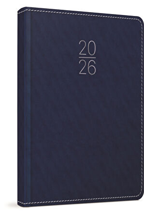 2026 107-ETK İplik Dikişli-Deri Sert Kapak 17x24 (Türkçe-İngilizce-Almanca-Rusça)