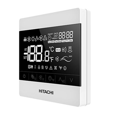 HITACHI HCWA21NEWH Kablolu Kumanda (LCD Dokunmatik Ekran)