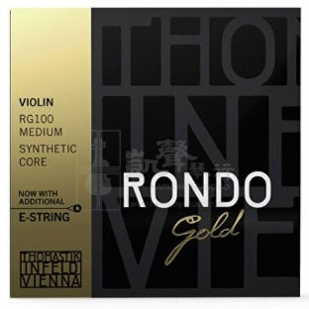 Thomastik RG100 Rondo Gold 4/4 Medium Set Keman Teli