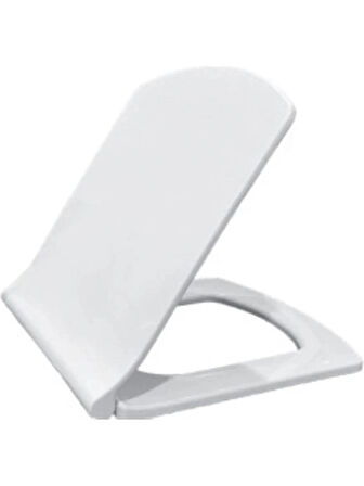 Adnoss Pp Kare Slim Yavaş Kapanan Klozet Kapağı 107114210