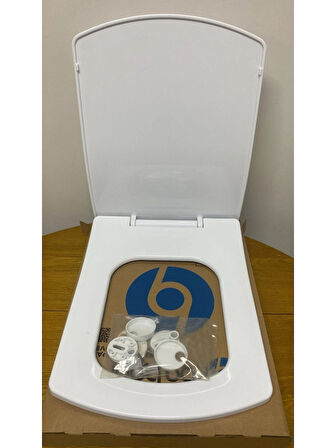 Adnoss Pp Kare Slim Yavaş Kapanan Klozet Kapağı 107114210