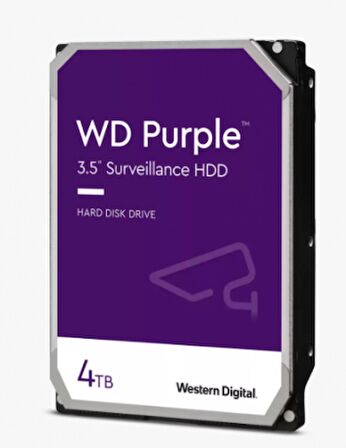 Western Digital WD Purple WD43PURZ Sata 3.0 5400 RPM 3.5 inç 4 TB Harddisk