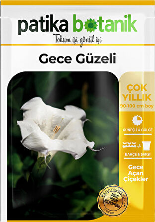 15 Adet Gece Güzeli (Datura L.) Çiçek Tohumu
