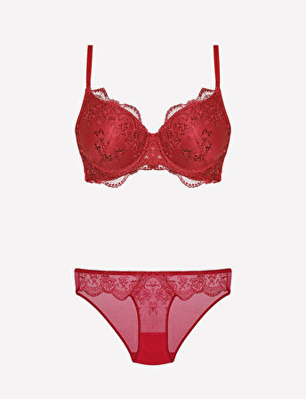 Nurteks 4385 Dantelli Sütyen Takımı