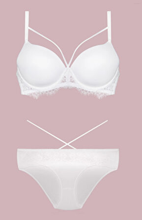 Nurteks 4618 Desteksiz Sütyen Takım