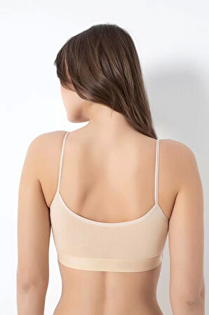 G-Box 940 Kadın Bambu İnce Askılı Pedli Büstiyer