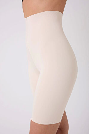 Freshness 1007 Lazer Kesim Silikonlu Yüksek Bel Şort Korse