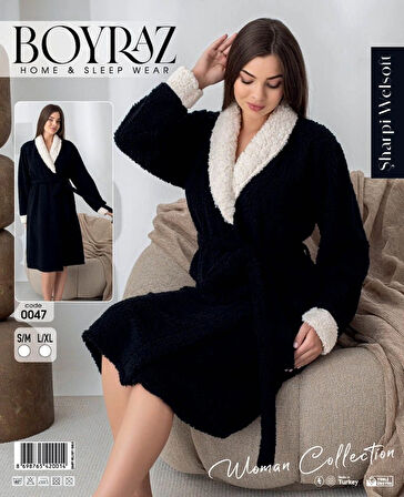 Boyraz 0047 Kadın Sharpi Welsolf Sabahlık