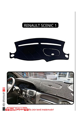 Renault Scenıc 1 Torpido Koruma  Halısı -  Siyah Kenar
