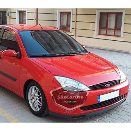 Ford Focus 1 Hb&Sedan 1998-2004 Uyumlu Üniversal Laguna lip Esnek Ön Lip 2 Parça Tampon Altı Dil Karlık Ön Ek