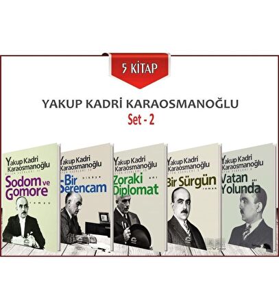 Yakup Kadri Karaosmanoğlu Set 2 5 Kitap İletişim Yayınları