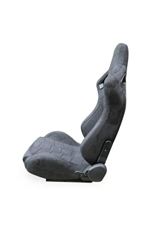 Spor Koltuk Recaro Model Alcantara Gri 1 Takım 2 Adet