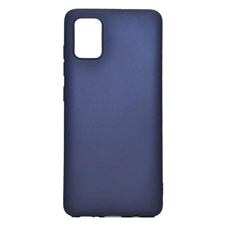 Gpack Samsung Galaxy M51 Kılıf Premier Mat Silikon Esnek KorumaNano Glass
