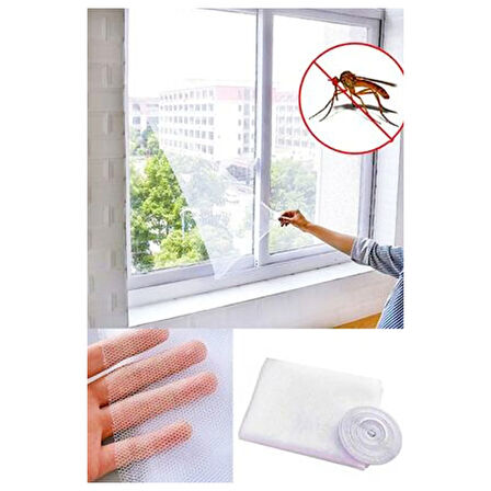 TEK KANAT TÜL PENCERE SİNEKLİK 125X75CM. (5224)