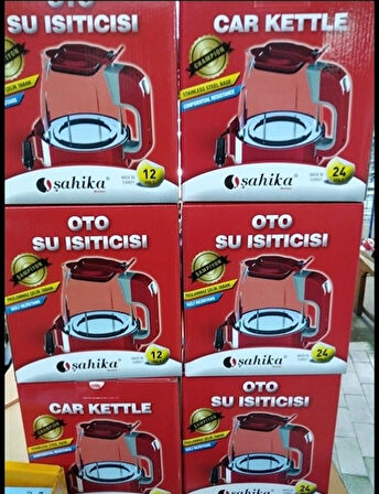 12V OTOMATİK ARAÇ OTO KETTLE SU ISITICISI ÇAKMAKLIK FİŞLİ (5224) AZ-52243152570