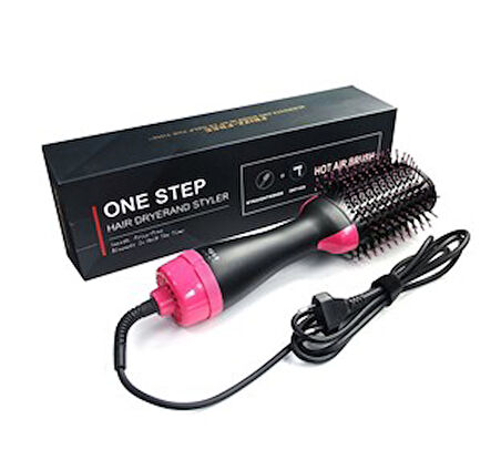 2İN1 ONE STEP KURUTMALI SAÇ DÜZLEŞTİRİCİ - ELEKTRİKLİ FÖN TARAK 1200W (5224) AZ-52242798830