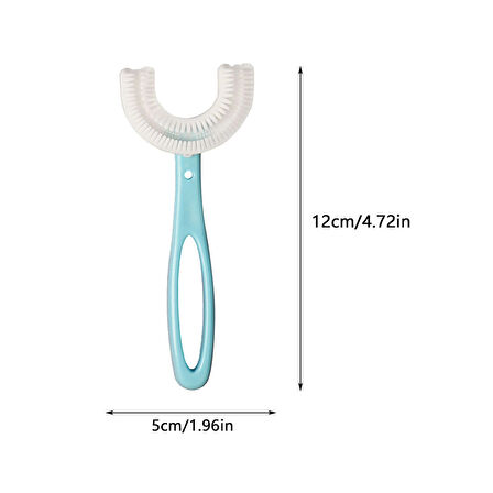 Silikon Çocuk Diş Fırçası Tartar Temizleyici (2-12 Yaş) (5224)