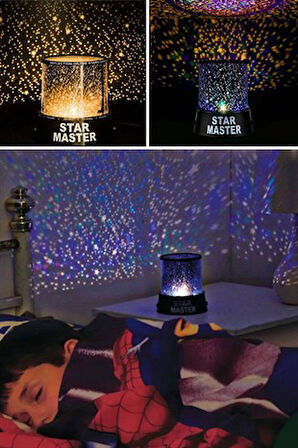 Star Master Projeksiyon Yıldızlı Gece Lambası (5224)