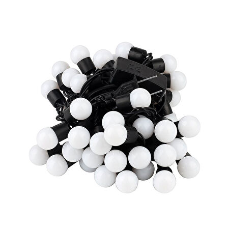 Dekoratif Minik Top 40 Ledli Dekoratif Dolama Led Işık (RGB) (5224)