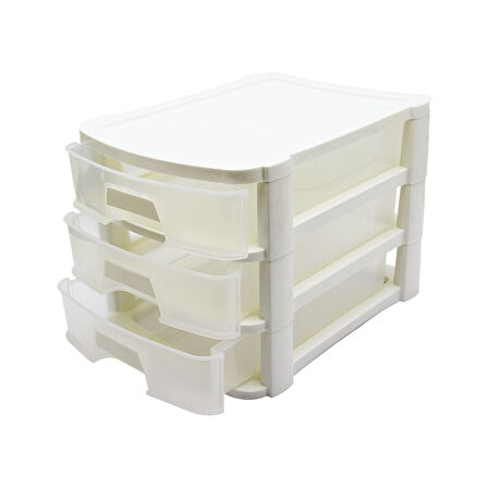 NO:4 ÇEKMECE 3 KATLI 27.8X35.5X25.5CM (5224)
