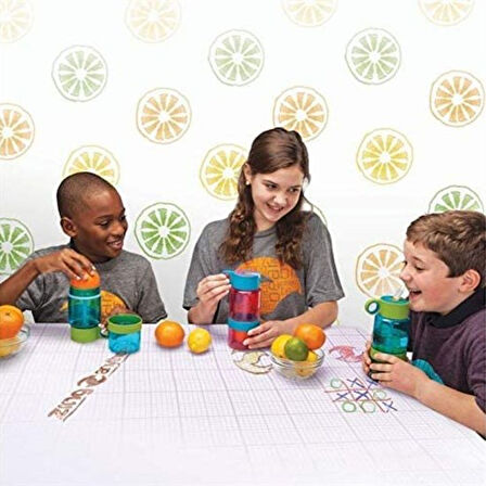 Narenciye Limon Sıkmalı Pratik Detoks Toksin Atıcı Su Matarası Spor Şişesi (5224) AZ-52241566570